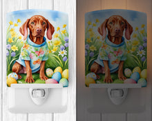 Load image into Gallery viewer, Vizsla Easter Egg Hunt Ceramic Night Light