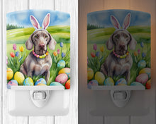 Load image into Gallery viewer, Weimaraner Easter Egg Hunt Ceramic Night Light