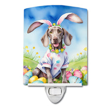 Load image into Gallery viewer, Weimaraner Easter Egg Hunt Ceramic Night Light