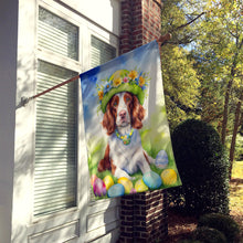 Load image into Gallery viewer, Welsh Springer Spaniel Easter Egg Hunt House Flag