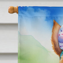 Load image into Gallery viewer, Welsh Terrier Easter Egg Hunt House Flag
