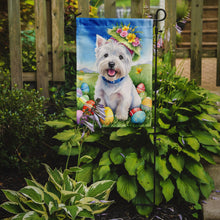 Load image into Gallery viewer, West Highland White Terrier Westie Easter Garden Flag - Easter Egg Hunt - Dog-Themed Spring Yard Decor