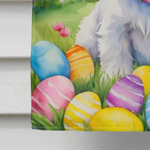 Load image into Gallery viewer, Westie Easter Egg Hunt House Flag