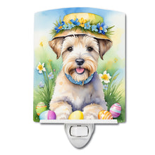 Load image into Gallery viewer, Wheaten Terrier Easter Egg Hunt Ceramic Night Light