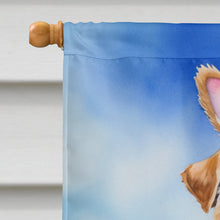 Load image into Gallery viewer, Wheaten Terrier Easter Egg Hunt House Flag