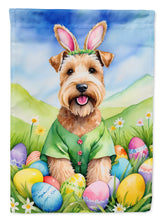 Load image into Gallery viewer, Wheaten Terrier Easter Egg Hunt House Flag