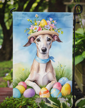 Load image into Gallery viewer, Whippet Easter Garden Flag - Easter Egg Hunt - Dog-Themed Spring Yard Decor