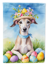 Load image into Gallery viewer, Whippet Easter Garden Flag - Easter Egg Hunt - Dog-Themed Spring Yard Decor