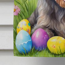 Load image into Gallery viewer, Wirehaired Pointing Griffon Easter Egg Hunt House Flag