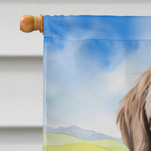 Load image into Gallery viewer, Wirehaired Pointing Griffon Easter Egg Hunt House Flag