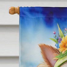 Load image into Gallery viewer, Yorkshire Terrier Easter Egg Hunt House Flag