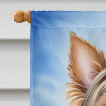 Load image into Gallery viewer, Yorkshire Terrier Easter Egg Hunt House Flag