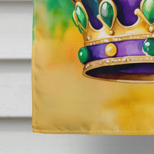 Load image into Gallery viewer, King's Mardi Gras Crown House Flag