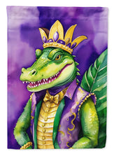 Load image into Gallery viewer, Alligator King of Mardi Gras House Flag