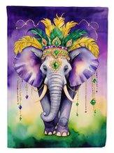 Load image into Gallery viewer, Elephant King of Mardi Gras House Flag