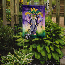 Load image into Gallery viewer, Elephant King of Mardi Gras Garden Flag – Decorative Garden Flag by Caroline's Treasures