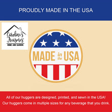 Load image into Gallery viewer, Elephant King of Mardi Gras Slim Can Huggers – Fun, Functional Drink Coolers for Every Occasion