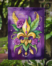 Load image into Gallery viewer, Fleur de lis Mardi Gras Garden Flag – Decorative Garden Flag by Caroline's Treasures