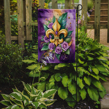 Load image into Gallery viewer, Fleur de lis Mardi Gras Garden Flag – Decorative Garden Flag by Caroline's Treasures