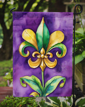 Load image into Gallery viewer, Fleur de lis Mardi Gras Garden Flag – Decorative Garden Flag by Caroline's Treasures
