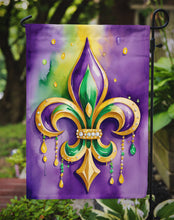 Load image into Gallery viewer, Fleur de lis Mardi Gras Garden Flag – Decorative Garden Flag by Caroline's Treasures