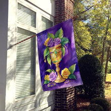 Load image into Gallery viewer, Goblet Mardi Gras House Flag