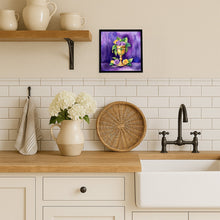 Load image into Gallery viewer, Goblet Mardi Gras Framed Metal Print