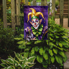 Load image into Gallery viewer, Jester Mardi Gras Garden Flag – Decorative Garden Flag by Caroline's Treasures