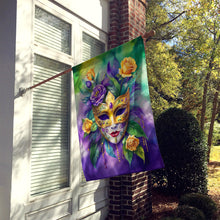 Load image into Gallery viewer, Mask Mardi Gras House Flag