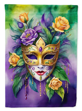 Load image into Gallery viewer, Mask Mardi Gras House Flag