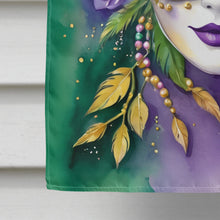 Load image into Gallery viewer, Mask Mardi Gras House Flag