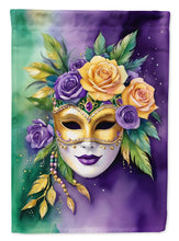 Load image into Gallery viewer, Mask Mardi Gras House Flag