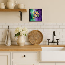 Load image into Gallery viewer, Mask Mardi Gras Framed Metal Print