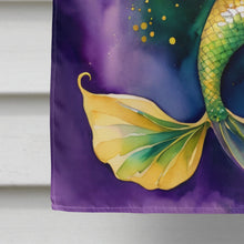 Load image into Gallery viewer, Mermaid Mardi Gras House Flag