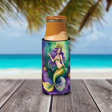 Load image into Gallery viewer, Mermaid Mardi Gras Slim Can Huggers – Fun, Functional Drink Coolers for Every Occasion