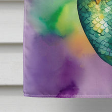 Load image into Gallery viewer, Mermaid Mardi Gras House Flag