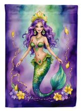 Load image into Gallery viewer, Mermaid Mardi Gras House Flag