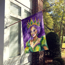 Load image into Gallery viewer, Queen of Mardi Gras House Flag