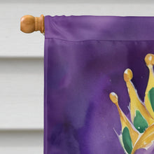 Load image into Gallery viewer, Queen of Mardi Gras House Flag