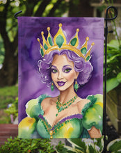 Load image into Gallery viewer, Queen of Mardi Gras Garden Flag – Decorative Garden Flag by Caroline's Treasures
