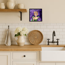 Load image into Gallery viewer, Queen of Mardi Gras Framed Metal Print