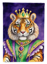 Load image into Gallery viewer, Tiger the King of Mardi Gras Garden Flag – Decorative Garden Flag by Caroline's Treasures