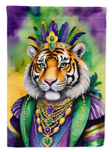Load image into Gallery viewer, Tiger the King of Mardi Gras House Flag