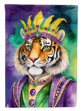 Load image into Gallery viewer, Tiger the King of Mardi Gras House Flag