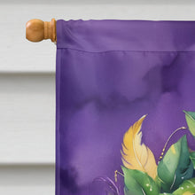 Load image into Gallery viewer, Wreath Mardi Gras House Flag