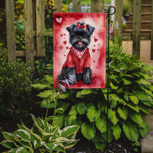 Load image into Gallery viewer, Affenpinscher Valentine’s Day Garden Flag – Dog-Themed Heart Yard Decor