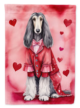 Load image into Gallery viewer, Afghan Hound My Valentine House Flag