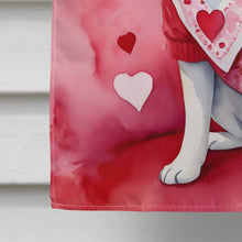 Load image into Gallery viewer, Akita My Valentine House Flag