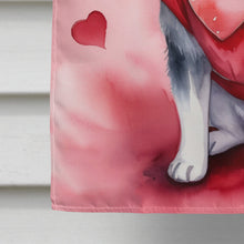 Load image into Gallery viewer, Alaskan Klee Kai My Valentine House Flag