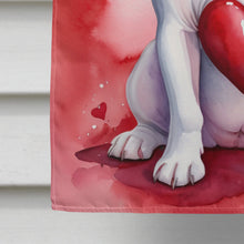Load image into Gallery viewer, American Bulldog My Valentine House Flag